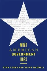Book cover of What American Government Does by Stan Luger