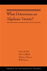 Book cover of What Determines an Algebraic Variety? by János Kollár