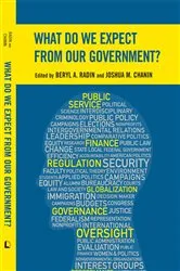 Book cover of What Do We Expect from Our Government? by Beryl A. Radin