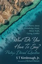 Book cover of What Do You Have To Say? Poetry’s Eternal Question by S T Jr. Kimbrough