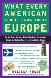 Book cover of What Every American Should Know About Europe by Melissa Rossi