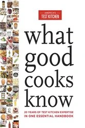 Book cover of What Good Cooks Know by America's Test Kitchen