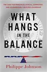 Book cover of What Hangs in the Balance by Philippe Johnson