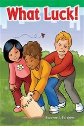 Book cover of What Luck! by Suzanne Barchers