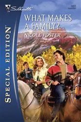 Book cover of What Makes a Family? by Nicole Foster