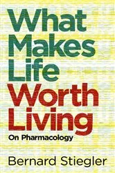 Book cover of What Makes Life Worth Living by Bernard Stiegler