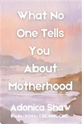 Book cover of What No One Tells You About Motherhood by Adonica Shaw