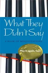 Book cover of What They Didn't Say by Elizabeth Knowles