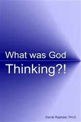 Book cover of What Was God Thinking?! by Daniel Raphael
