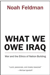 Book cover of What We Owe Iraq by Unknown