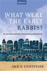 Book cover of What Were the Early Rabbis? by Jack N. Lightstone