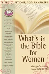 Book cover of What's in the Bible for Women by Richards, Larry,PhD