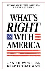 Book cover of What's Right with America by Paul Johnson