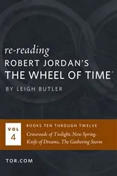 Book cover of Wheel of Time Reread: Books 10-12 by Leigh Butler
