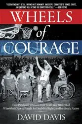 Book cover of Wheels of Courage by David Davis