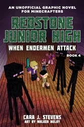 Book cover of When Endermen Attack by Cara J. Stevens