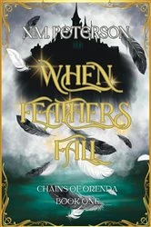 Book cover of When Feathers Fall by N.M. Peterson