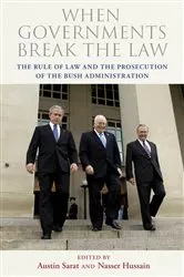 Book cover of When Governments Break the Law by Austin Sarat