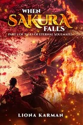 Book cover of WHEN SAKURA FALLS by Liona Karman