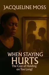 Book cover of When Staying Hurts by Jacqueline Moss