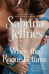 Book cover of When the Rogue Returns by Sabrina Jeffries