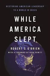 Book cover of While America Slept by Robert C. O'Brien