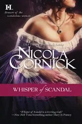 Book cover of Whisper of Scandal by Nicola Cornick