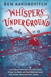 Book cover of Whispers Underground by Ben Aaronovitch