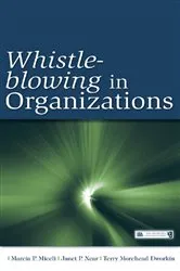 Book cover of Whistle-Blowing in Organizations by Marcia P. Miceli