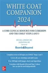 Book cover of White Coat Companion 2024-2025 by Michael Lorinsky