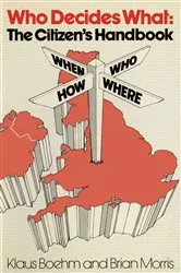 Book cover of Who Decides What: The Citizen’s Handbook by Klaus Boehm