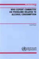 Book cover of WHO Expert Committee on Problems Related to Alcohol Consumption by World Health Organization