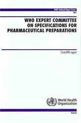 Book cover of WHO Expert Committee on Specifications for Pharmaceutical Preparations by World Health Organization