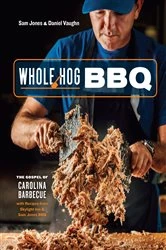 Book cover of Whole Hog BBQ by Sam Jones