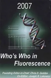 Book cover of Who's Who in Fluorescence 2007 by Unknown