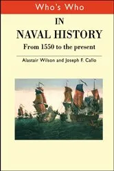 Book cover of Who's Who in Naval History by Joseph F. Callo