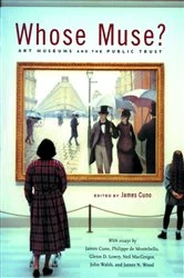 Book cover of Whose Muse? by James Cuno