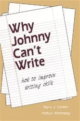 Book cover of Why Johnny Can't Write by Unknown
