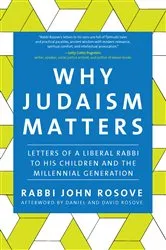 Book cover of Why Judaism Matters by Rabbi John Rosove