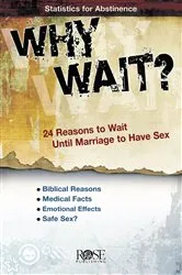 Book cover of Why Wait? by Rose Publishing