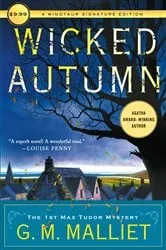 Book cover of Wicked Autumn by G. M. Malliet