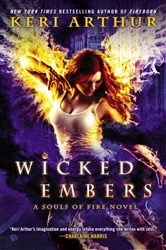 Book cover of Wicked Embers by Keri Arthur