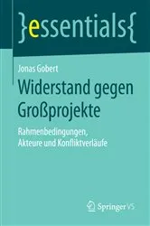 Book cover of Widerstand gegen Großprojekte by Jonas Gobert