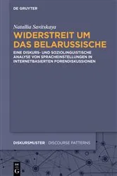 Book cover of Widerstreit um das Belarussische by Unknown