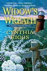 Book cover of Widow's Wreath by Cynthia Riggs