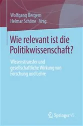 Book cover of Wie relevant ist die Politikwissenschaft? by Unknown