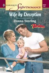 Book cover of WIFE BY DECEPTION by Donna Sterling