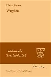 Book cover of Wigoleis by Ulrich Füetrer