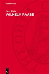 Book cover of Wilhelm Raabe by Hans Kolbe