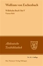 Book cover of Willehalm Buch I bis V (5th ed.) by Unknown